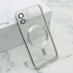 Futrola CAMERA PROTECT MagSafe za iPhone 12 srebrna (MS).