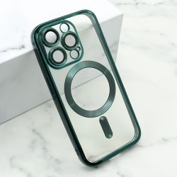 Futrola CAMERA PROTECT MagSafe za iPhone 15 Pro (6.1) zelena (MS).