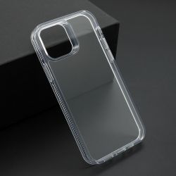 Futrola COLOR FRAME za iPhone 12 srebrna (MS).