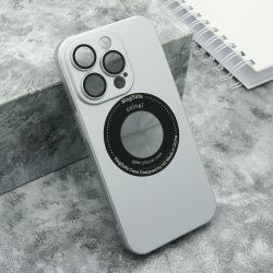 Futrola ELEGANT LOGO CUT za iPhone 14 Pro (6.1) srebrna (MS).