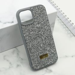 Futrola DIAMOND SELECTION za iPhone 15 srebrna (MS).