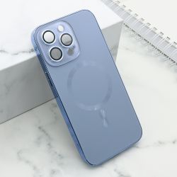 Futrola ELEGANT METAL MAGSAFE za iPhone 14 Pro Max (6.7) svetlo plava (MS).