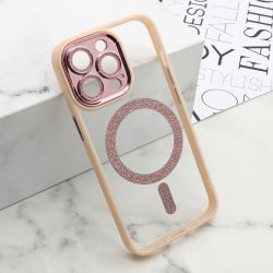 Futrola DIAMOND MagSafe za iPhone 13 Pro (6.1) roze (MS).