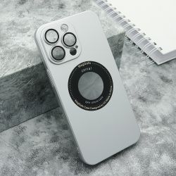 Futrola ELEGANT LOGO CUT za iPhone 14 Pro Max (6.7) srebrna (MS).