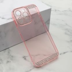 Futrola DIAMOND SIDE za iPhone 14 Pro Max (6.7) roze (MS).