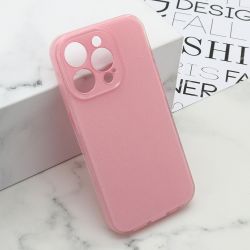 Futrola GLOW SHINING za iPhone 15 Pro roze (MS).