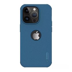 Futrola Nillkin Super Frost Pro za iPhone 15 Pro (6.1) plava (logo cut) (MS).