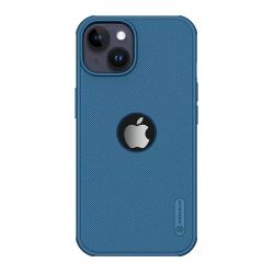 Futrola Nillkin Super Frost Pro za iPhone 15 plava (logo cut) (MS).