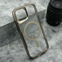 Futrola PLATINUM MagSafe za iPhone 15 zlatna (MS).