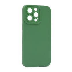 Silikonska futrola Pro Camera za iPhone 13 Pro tamno zelena (MS).