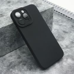 Silikonska futrola Pro Camera za iPhone 14 Pro Max (6.7) crna (MS).