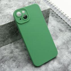 Silikonska futrola Pro Camera za iPhone 15 Plus tamno zelena (MS).
