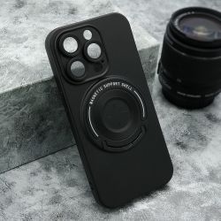 Futrola SHADOW MagSafe za iPhone 14 Pro (6.1) (NO logo cut) crna (MS).