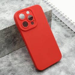 Silikonska futrola Pro Camera za iPhone 15 Pro (6.1) crvena (MS).