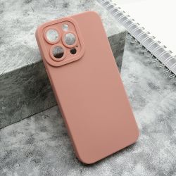 Silikonska futrola Pro Camera za iPhone 15 Pro Max (6.7) roze (MS).