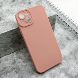 Silikonska futrola Pro Camera za iPhone 15 Plus roze (MS).