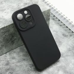 Silikonska futrola Pro Camera za iPhone 15 Pro (6.1) crna (MS).