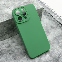 Silikonska futrola Pro Camera za iPhone 15 Pro Max (6.7) tamno zelena (MS).