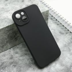 Silikonska futrola Pro Camera za iPhone 15 Plus crna (MS).