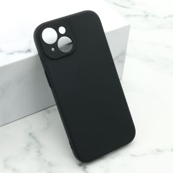 Futrola Soft Silicone za iPhone 15 crna (MS).