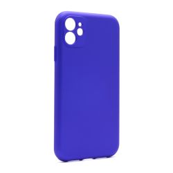 Futrola Soft Silicone za iPhone 11 (6.1) plava (MS).