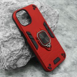 Futrola Square Ring za iPhone 15 crvena (MS).