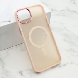 Futrola SILKY MAGSAFE za iPhone 15 Plus pink (MS).