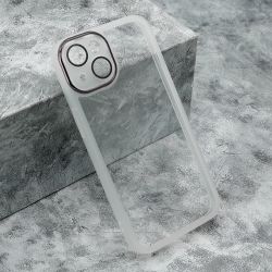 Futrola Transparent COLOR za iPhone 14 (6.1) bela (MS).