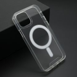 Futrola STANDARD MagSafe za iPhone 12 Pro (6.1)providna (bela) (MS).