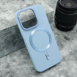 Futrola TRUE COLOR MAGSAFE za iPhone 15 Pro (6.1) svetlo plava (MS).