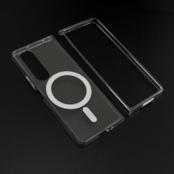 Futrola STANDARD MagSafe za Samsung F936B Samsung F936 Galaxy Z Fold 4 providna (bela) (MS).