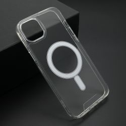 Futrola STANDARD MagSafe za iPhone 14 Plus (6.7)providna (bela) (MS).