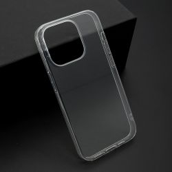 Futrola ultra tanki PROTECT silikon za iPhone 15 Pro (6.1) providna (bela) (MS).