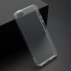 Futrola ultra tanki PROTECT silikon za IPhone 5/5S/SE providna (bela) (MS).