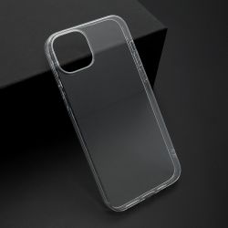Futrola ultra tanki PROTECT silikon za iPhone 15 Plus providna (bela) (MS).