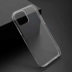 Futrola ultra tanki PROTECT silikon za iPhone 12/12 Pro (6.1) providna (bela) (MS).