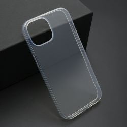 Futrola ultra tanki PROTECT silikon za iPhone 15 providna (bela) (MS).