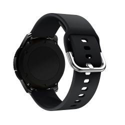 Narukvica za smart watch Silicone Solid 20mm crna (MS).