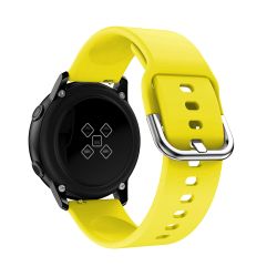 Narukvica za smart watch Silicone Solid 22mm zuta (MS).