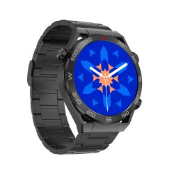 Smart Watch DT Ultramate crni (metalna i silikonska narukvica) (MS).