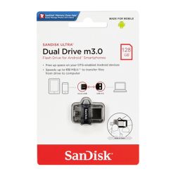 USB Flash memorija SanDisk Ultra Dual drive 128GB m3.0 Grey (MS).