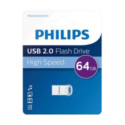 USB flash memorija Philips 2.0 64GB single port (FLP FM20UA064S/93) (MS).