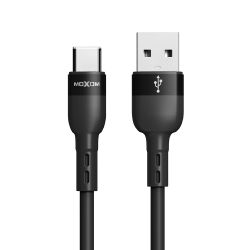 USB data kabl Moxom MX-CB184 3A Type C 1m crni (MS).