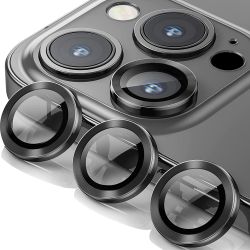Zastita za kameru RING za Iphone 14 Pro/iPhone 14 Pro Max crna (MS).