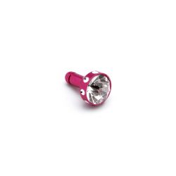 Kapica Handsfree slušalice 3,5 mm charm velika pink.