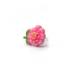 Kapica Handsfree slušalice 3,5 mm cvet roze.