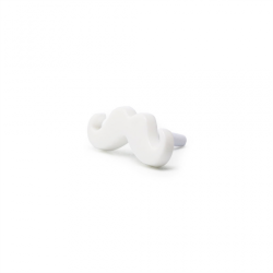 Kapica Handsfree slušalice 3,5 mm brkovi beli.