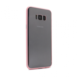 Futrola providna Cover za Samsung G955 S8 plus roze.
