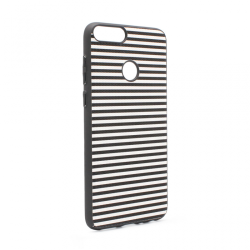 Futrola Luo Stripes za Huawei P smart/Enjoy 7S crna.