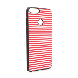 Futrola Luo Stripes za Huawei P smart/Enjoy 7S crvena.